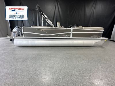 2023 Premier 230 SUNSATION TRITOON — front three-quarter view