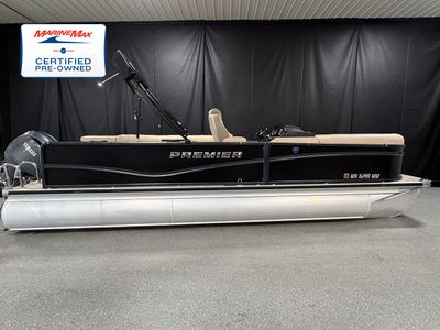 2024 Premier 230 SUNSATION TRITOON — front three-quarter view