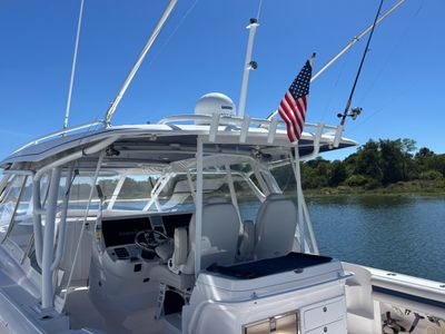 2021 Intrepid 409 Valor — front three-quarter view
