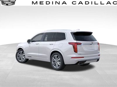 2025 Cadillac XT6 — rear three-quarter view
