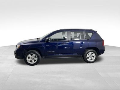 2017 Jeep Compass — rear three-quarter view