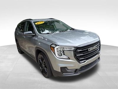 2023 GMC Terrain — rear three-quarter view