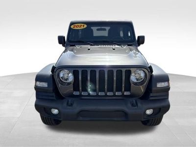 2021 Jeep Wrangler — side profile view