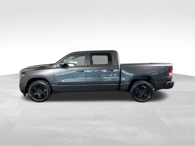 2021 RAM 1500 — rear three-quarter view