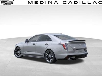 2026 Cadillac CT4 — rear three-quarter view
