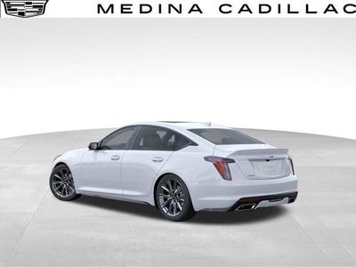 2026 Cadillac CT5 — rear three-quarter view