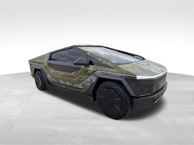 2024 Tesla Cybertruck — rear three-quarter view