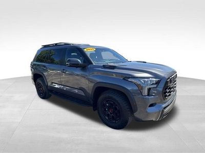 2026 Toyota Sequoia — rear three-quarter view