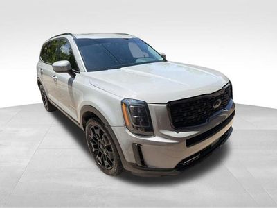 2021 Kia Telluride — rear three-quarter view
