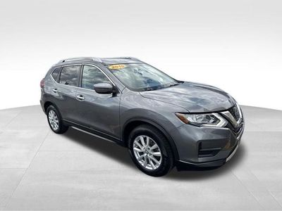 2018 Nissan Rogue — rear three-quarter view