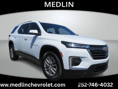 2022 Chevrolet Traverse — rear three-quarter view