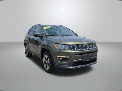 2018 Jeep Compass — rear three-quarter view