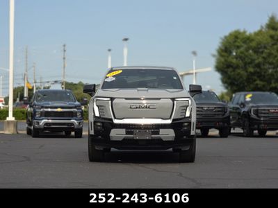 2025 GMC Sierra EV — side profile view