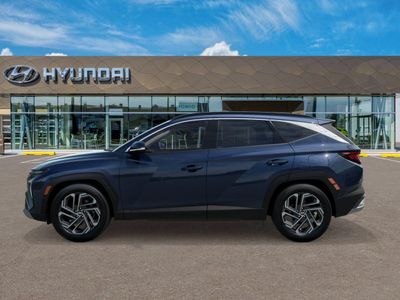 2026 Hyundai TUCSON — rear three-quarter view