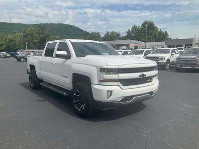2017 Chevrolet Silverado 1500 — rear three-quarter view
