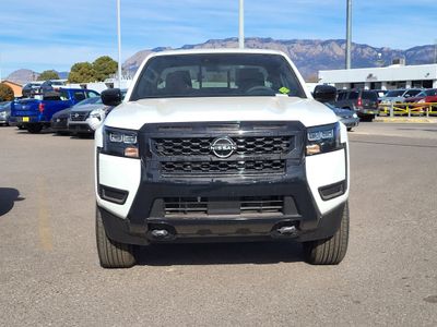 2026 Nissan Frontier — rear three-quarter view