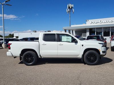 2026 Nissan Frontier — rear three-quarter view