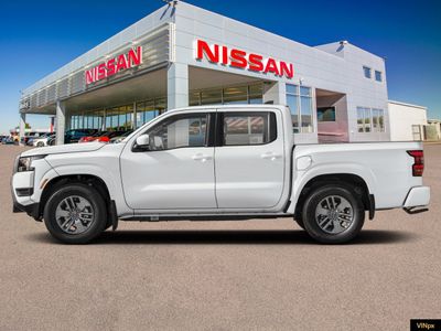 2026 Nissan Frontier — rear three-quarter view
