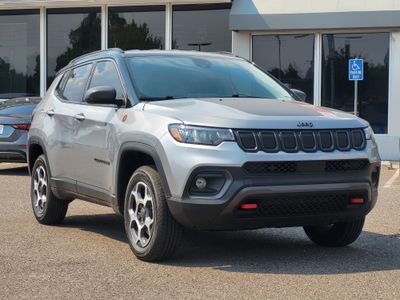2022 Jeep Compass — rear three-quarter view