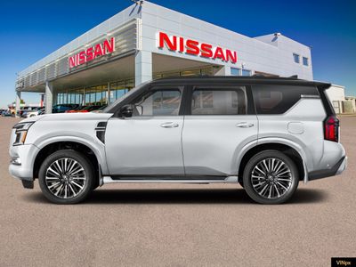2026 Nissan Armada — rear three-quarter view