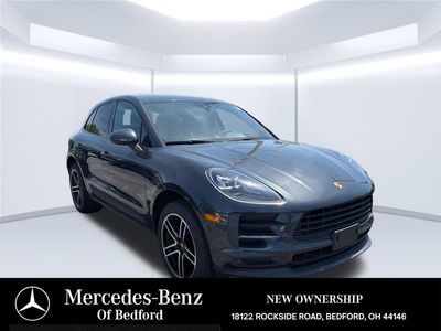 2020 Porsche Macan — rear three-quarter view
