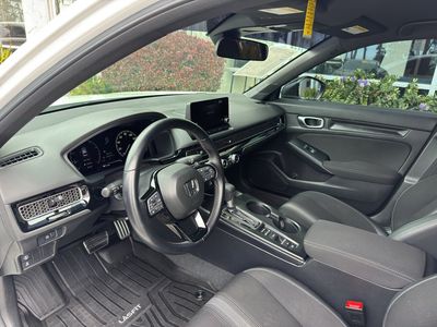2024 Honda Civic — rear three-quarter view