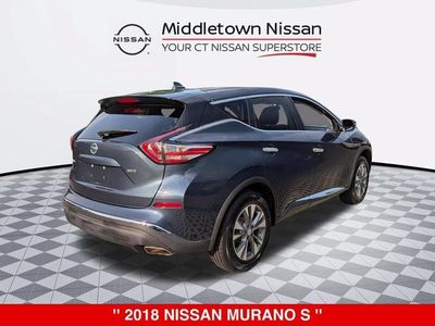 2018 Nissan Murano — rear three-quarter view