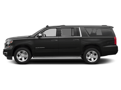 2015 Chevrolet Suburban — rear three-quarter view