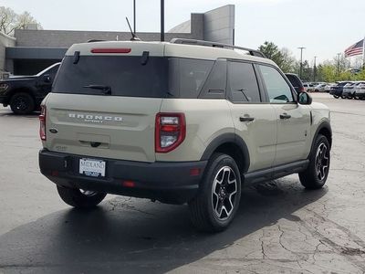 2024 Ford Bronco Sport — rear three-quarter view