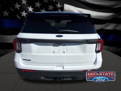 2025 Ford Police Interceptor Utility — interior view