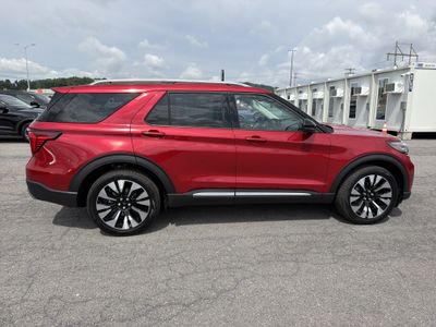 2026 Ford Explorer — rear three-quarter view
