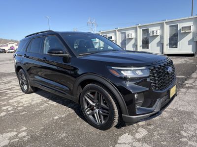 2026 Ford Explorer — rear three-quarter view