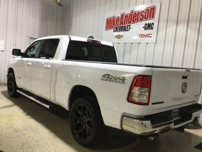 2021 RAM 1500 — rear three-quarter view