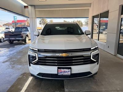 2025 Chevrolet Tahoe — rear three-quarter view