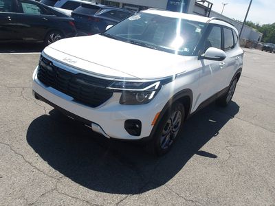 2024 Kia Seltos — rear three-quarter view