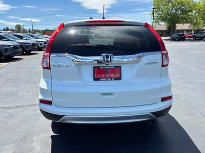 2016 Honda CR-V — interior view