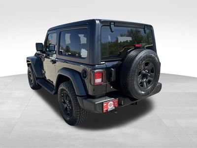 2024 Jeep Wrangler — rear three-quarter view