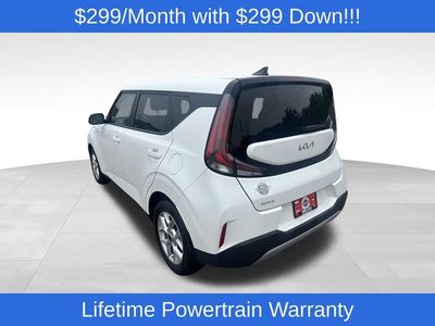 2025 Kia Soul — rear three-quarter view