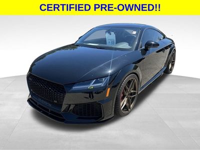 2019 Audi TT RS 2.5T quattro in Black Metallic — front three-quarter view