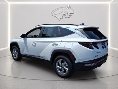 2023 Hyundai Tucson — rear three-quarter view