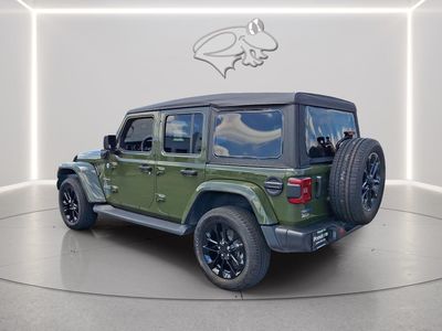 2023 Jeep Wrangler 4xe — rear three-quarter view