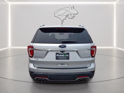 2018 Ford Explorer — interior view