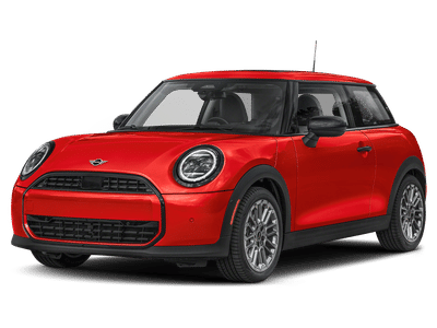 2026 MINI 2 DOOR SIGNATURE PLUS in Chili Red II — front three-quarter view