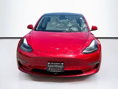 2022 Tesla Model 3 — side profile view