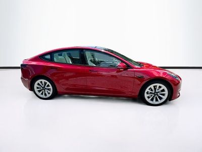 2022 Tesla Model 3 — interior view