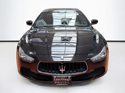 2017 Maserati Ghibli — side profile view