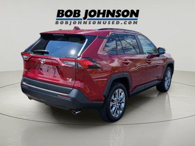 2024 Toyota RAV4 — rear three-quarter view