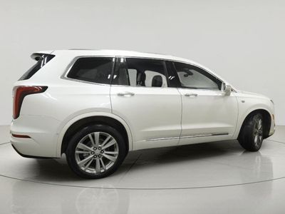 2020 Cadillac XT6 — rear three-quarter view