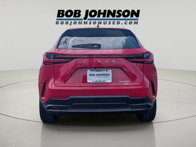 2025 Lexus NX 350 — rear three-quarter view