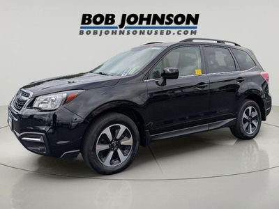 2018 Subaru Forester — rear three-quarter view